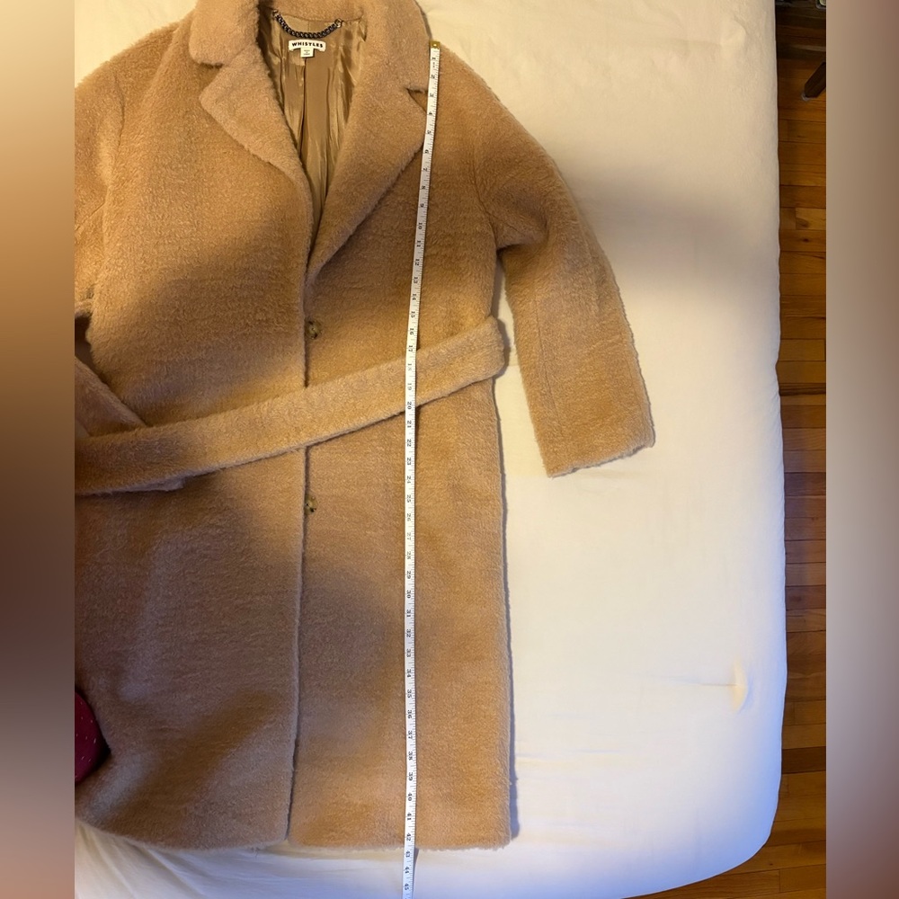Whistles Camel Teddy Jacket - Picture 9 of 9